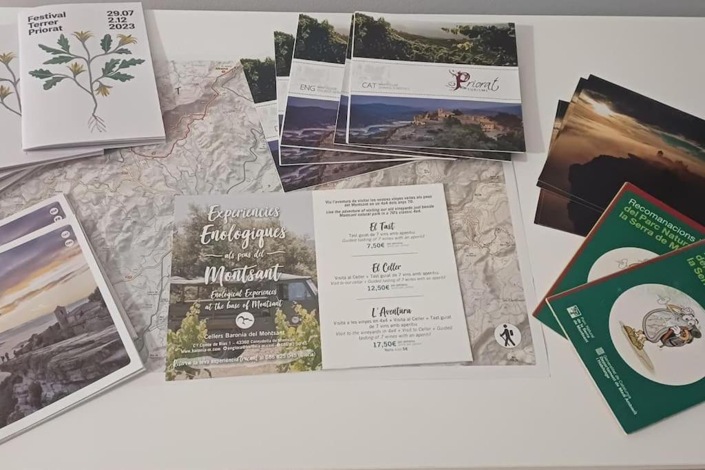コルノデイヤVinyes Del Prioratアパートメント エクステリア 写真